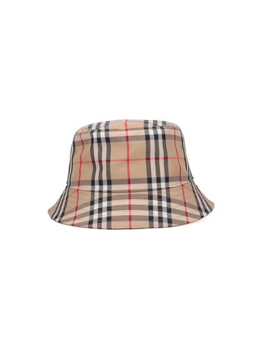 Burberry Hat In Beige Cotton Blend - Burberry - Modalova