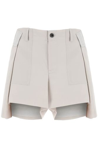 Sacai Wool Blend Shorts - Sacai - Modalova