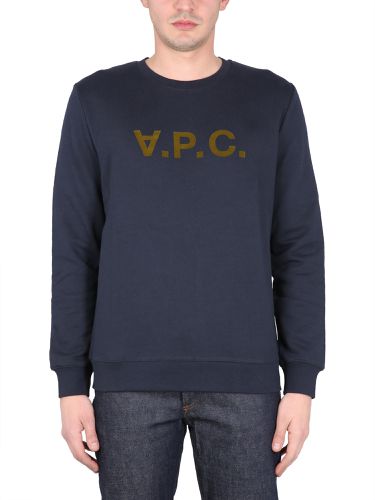 A. P.C. Sweatshirt With V. p.c Logo - A.P.C. - Modalova