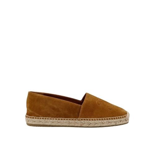 Celine Triomphe Suede Espadrilles - Celine - Modalova