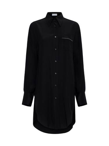 Brunello Cucinelli Silk Long Shirt - Brunello Cucinelli - Modalova