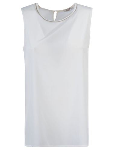 Peserico Round Neck Sleeveless Top - Peserico - Modalova