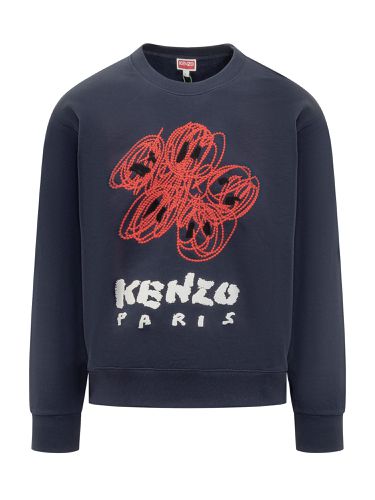 Varsity Embroidered Sweatshirt - Kenzo - Modalova