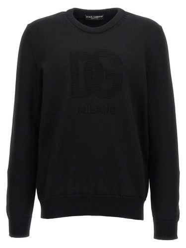 Dolce & Gabbana dg Intarsia Sweater - Dolce & Gabbana - Modalova