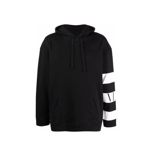 Striped Logo Hooded Sweatshirt - Valentino - Modalova