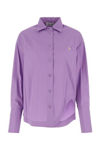 The Attico Lilac Poplin Eliza Shirt - The Attico - Modalova