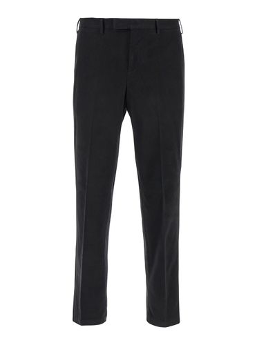 Slim Pants With Concealed Closure In Cotton Man - PT Torino - Modalova