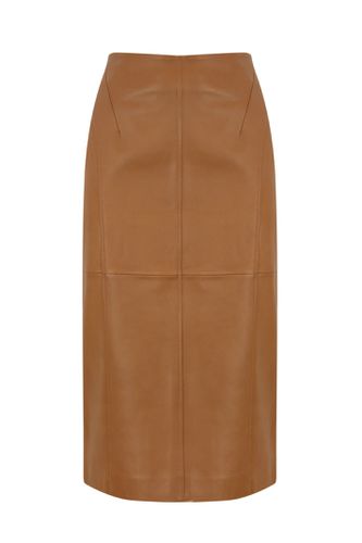 Max Mara Studio Cloro Leather Skirt - Max Mara Studio - Modalova