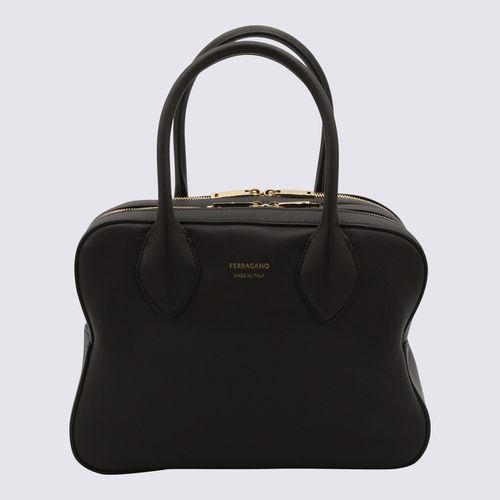 Black Leather Crossbodybag - Ferragamo - Modalova