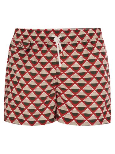 Kiton Patterned Beach Boxers - Kiton - Modalova