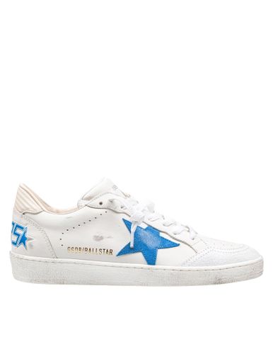 Ballstar Sneakers In Leather With Star - Golden Goose - Modalova