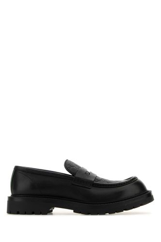 Gucci Black Leather Loafers - Gucci - Modalova