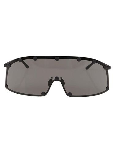 Shield-style Stainless Steel Frame Sunglasses - Rick Owens - Modalova