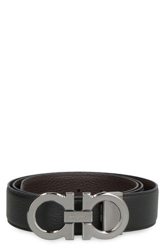 Ferragamo Reversible Leather Belt - Ferragamo - Modalova