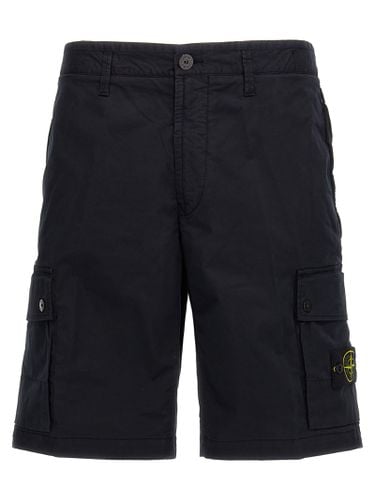 Logo Badge Bermuda Shorts - Stone Island - Modalova