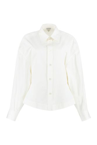 Long Sleeve Cotton Shirt - Bottega Veneta - Modalova