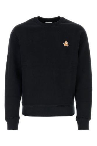 Speedy Fox Patch Comfort Sweatshirt - Maison Kitsuné - Modalova