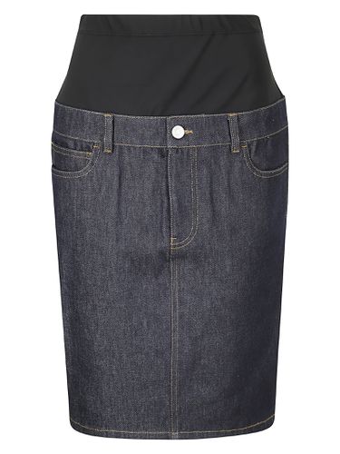 Coperni Hybrid Denim Midi Skirt - Coperni - Modalova