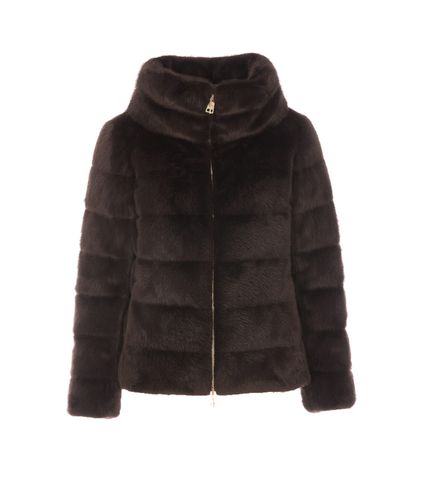 Herno Faux Fur Down Jacket - Herno - Modalova