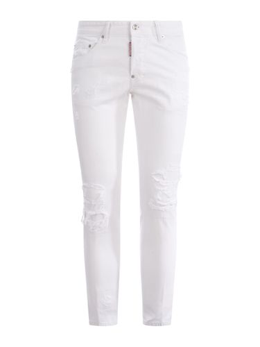 Jeans skater In Denim Available Store Pompei - Dsquared2 - Modalova