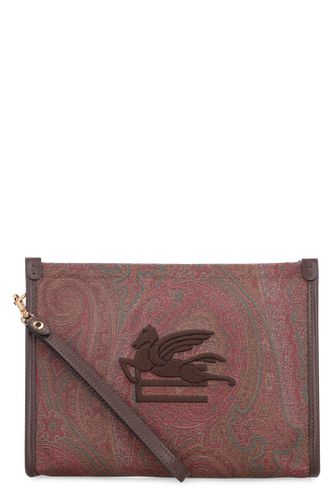 Etro Jacquard Fabric Clutch - Etro - Modalova