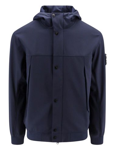 Funnel-neck Hooded Jacket - Stone Island - Modalova