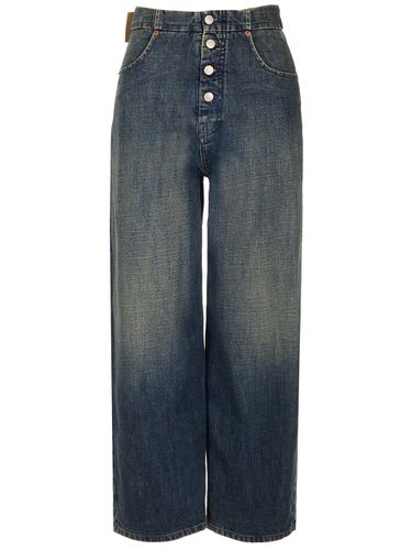 MM6 Maison Margiela Wide Leg Jeans - MM6 Maison Margiela - Modalova