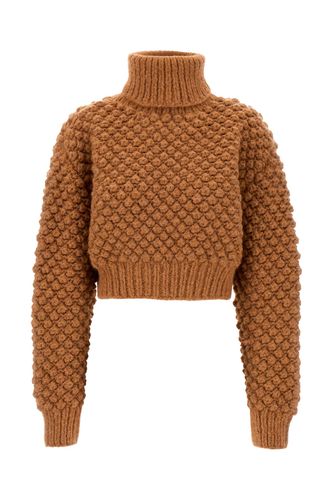 Camel Alpaca Blend Sweater - Dolce & Gabbana - Modalova