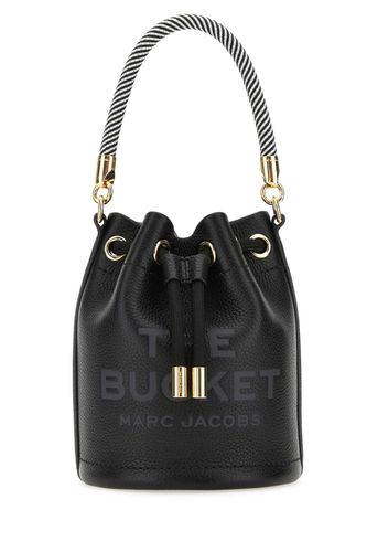 Black Leather Micro The Bucket Bucket Bag - Marc Jacobs - Modalova