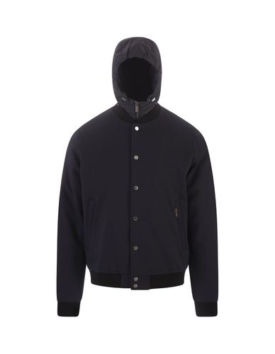 Dark Callum Bomber Jacket - Moorer - Modalova