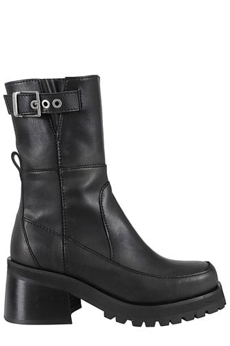 Ganni Feminine Buckle Platform Boot - Ganni - Modalova