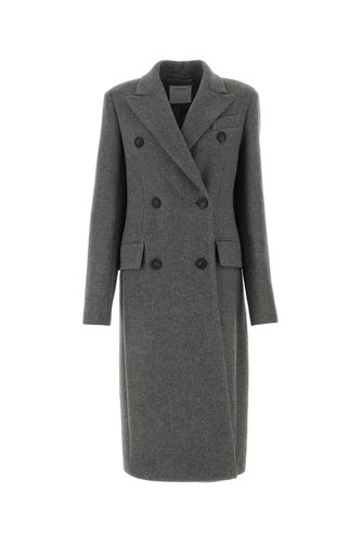 SportMax Grey Wool Blend Adua Coat - SportMax - Modalova