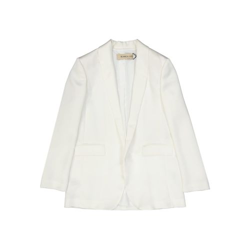 Blanca Vita Satin Effect Jacket - Blanca Vita - Modalova