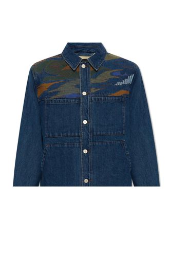 Ps Paul Smith Embroidered Denim Jacket - PS by Paul Smith - Modalova