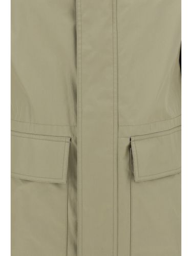 Burberry Beige Cotton Parka - Burberry - Modalova