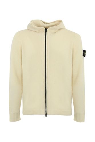 A3 Full Zip Cardigan With Hood - Stone Island - Modalova