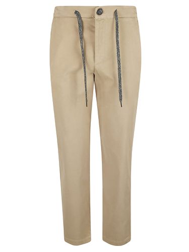 Eleventy Trousers Sand - Eleventy - Modalova