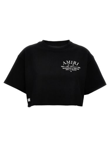 AMIRI arts District Cropped T-shirt - AMIRI - Modalova