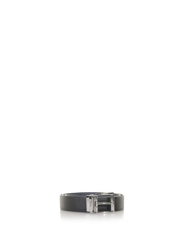 Reversible Belt In Saffiano Leather - Prada - Modalova