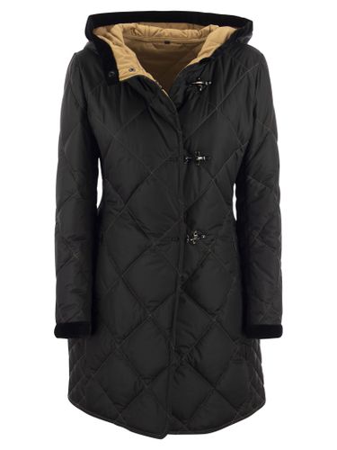 Fay Virginia Quilted Coat With Hood - Fay - Modalova