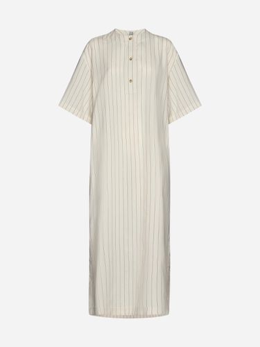 Pinstriped Viscose-blend Tunic Dress - Totême - Modalova