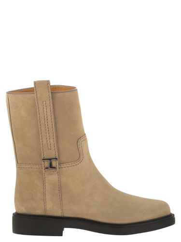 Tod's Sand Suede Ankle Boots - Tod's - Modalova