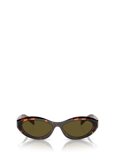 Pr 26zs Sage / Honey Tortoise Sunglasses - Prada Eyewear - Modalova