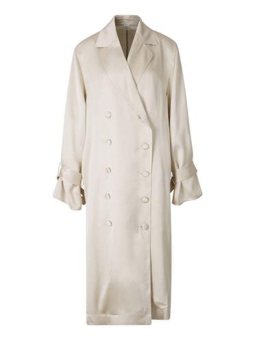 Collared Button-up Trench Coat - Totême - Modalova