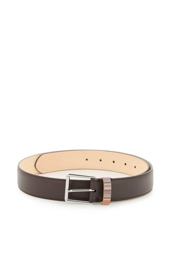 Stripe Detailed Buckle Belt - Paul Smith - Modalova