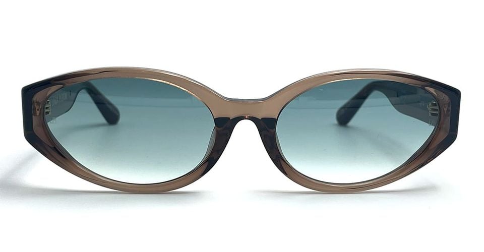 Lyra - / Light Gold Sunglasses - Linda Farrow - Modalova