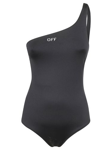 Off Stamp One Shoulder Swimsu - Off-White - Modalova