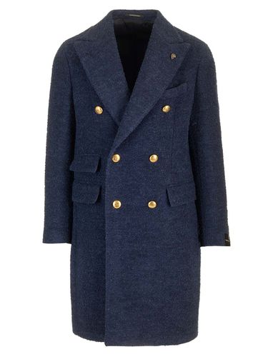 Double-breasted Coat In Boucle - Gabriele Pasini - Modalova