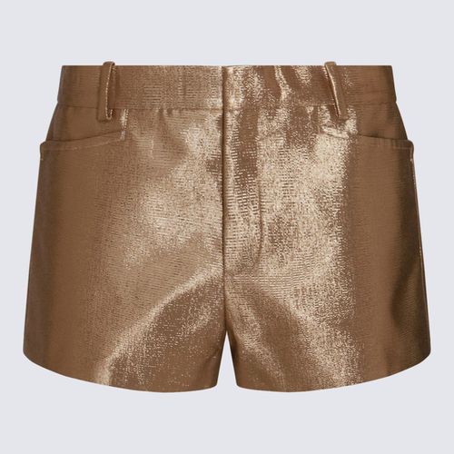 Tom Ford Gold Shorts - Tom Ford - Modalova