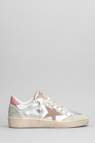 Ball Star Sneakers In Suede And Leather - Golden Goose - Modalova